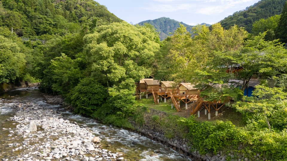 Glamping avontuur in Japan